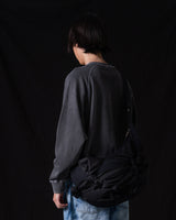 Knotted Shoulder Bag (Nylon-Black)