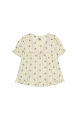 Low Short-sleeve Two-piece Cream[24175WTSSN]