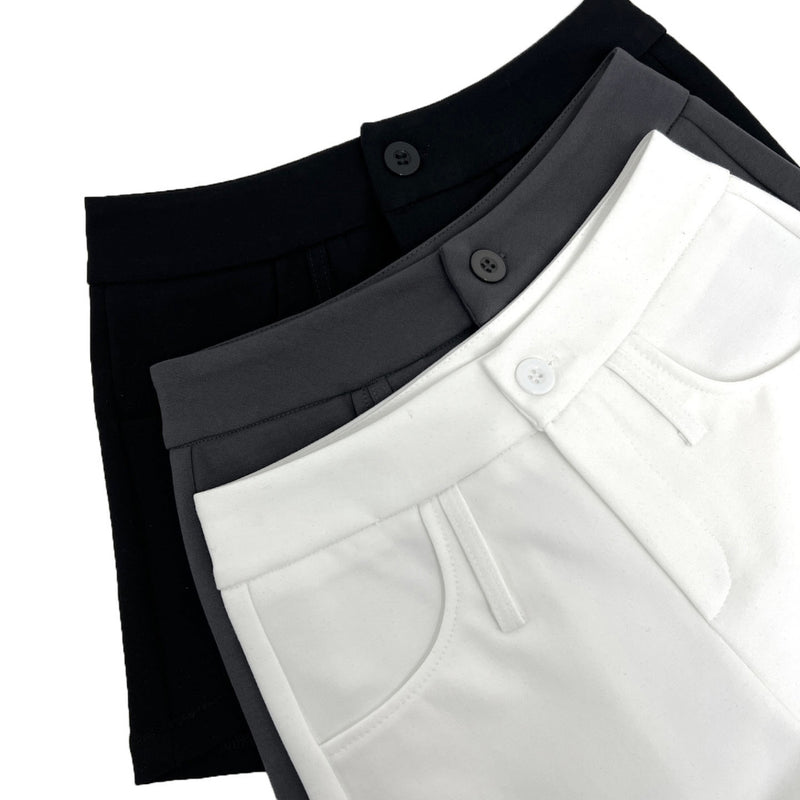 Daily span low belt short pants (3 colors)