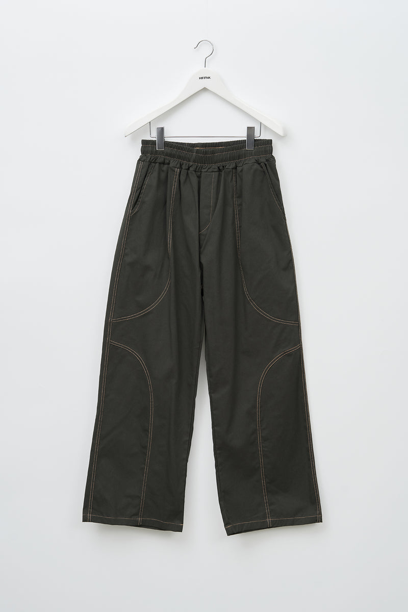 Sedy Stitch Wide Pants (3color)