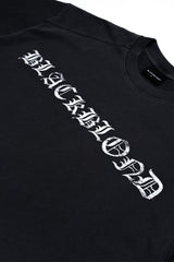BBD クラッシュドフェイスTシャツ (Black)