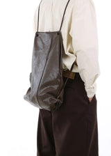 Wood Stitch Stringbackpack_brown