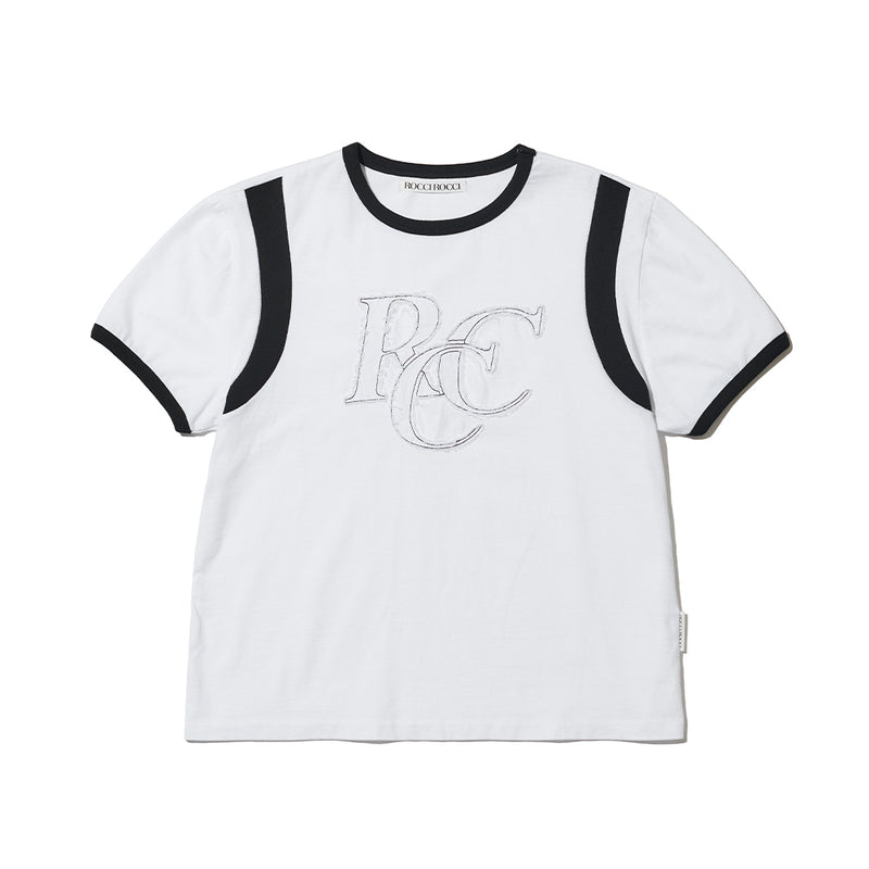 RCC Patch Ringer T-shirt [WHITE]