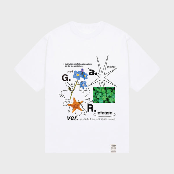 [UNISEX] G NO.1 Collage Short Sleeve T-shirt