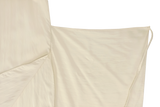 ティト サマーラップナイロン半袖リボンロングワンピース(2色)