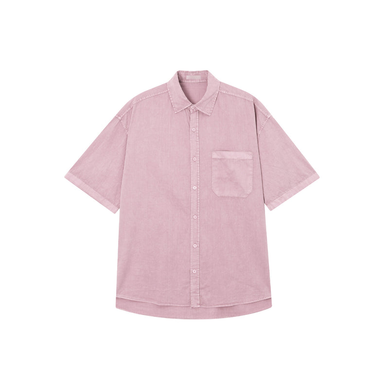 デイモンピグメントハーフシャツ (7 color)