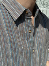 ASCLO リオンアートストライプシャツ (3color)