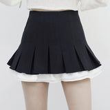 Merni Layered Pleats Skirt