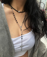 a gemstone choker necklace