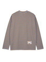 Star Logo Stripe L/S (Blue/Brown) - small fit
