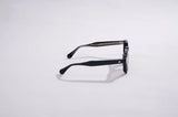 Vatic Vintage Optical Soto Black 8mm Brown lens with French crown thick-cut acetate frame