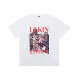 [ULKIN X Tree 13] Artist T-shirt Rock & Roll White