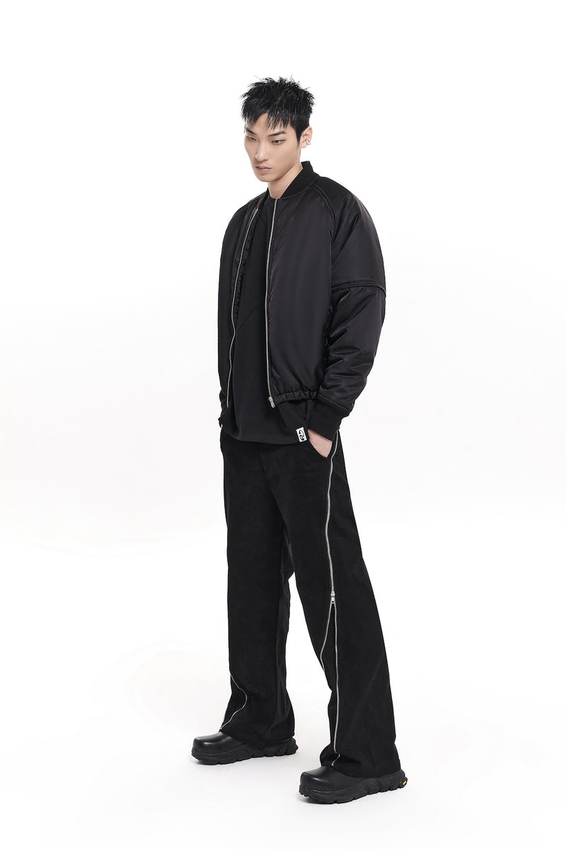 EGO FETCH Zip Flared Trousers