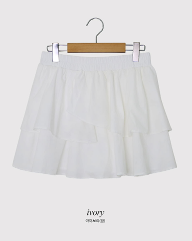Sugar Cancan Banding Mini Skirt (2color)