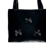 Ribbon Mini Bag [Black Ribbon]