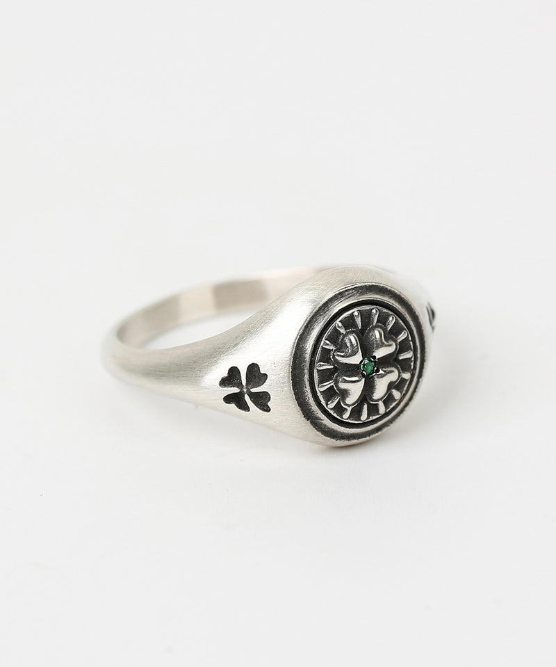 Clover symbol ring SV (925 silver)