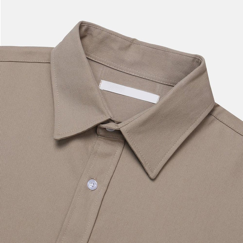 Perfect Cotton Twill Over Shirt (8color)