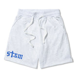 STGM Logo Short Pants Black / White Melange
