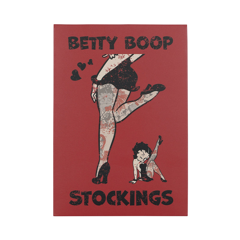 [BettyBoop X RYU'S PENNA] Metal Art Graphic Stockings