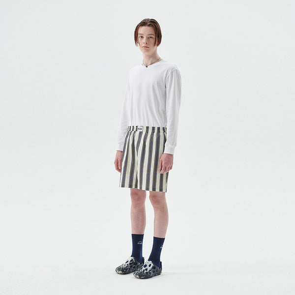 (M) Mono Pin Stripe PJ Shorts