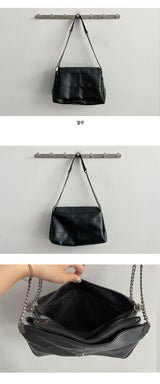 Lael Vintage Leather Flip Shoulder Bag