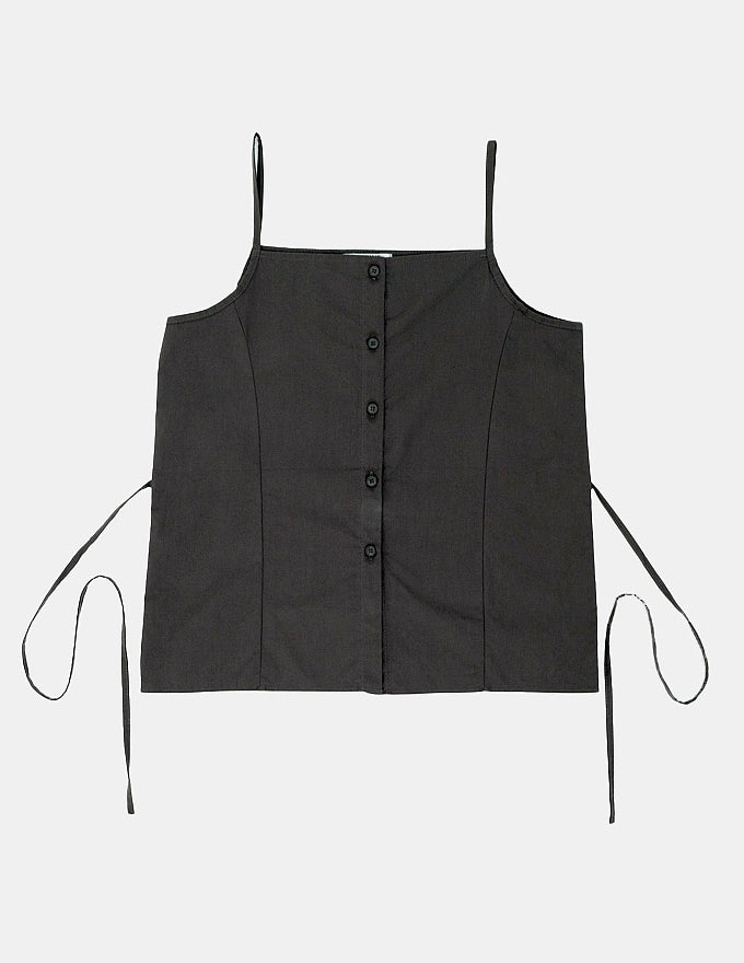 [SET] Bolero Shirt + Strap Sleeveless Top