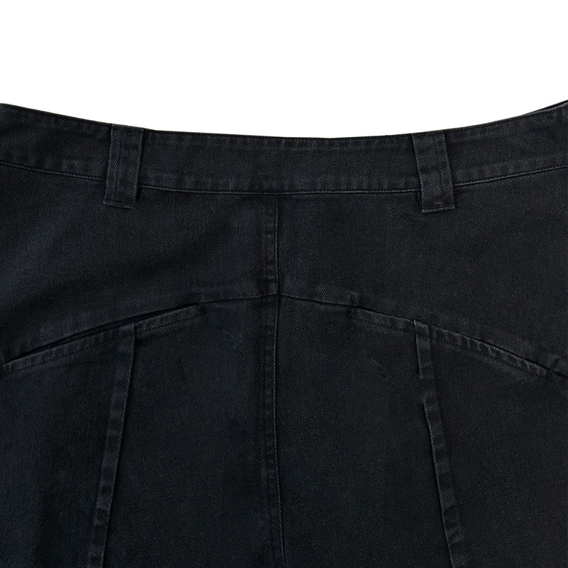 TCM stitch pants (black)