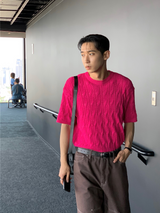 Summer cable half knit