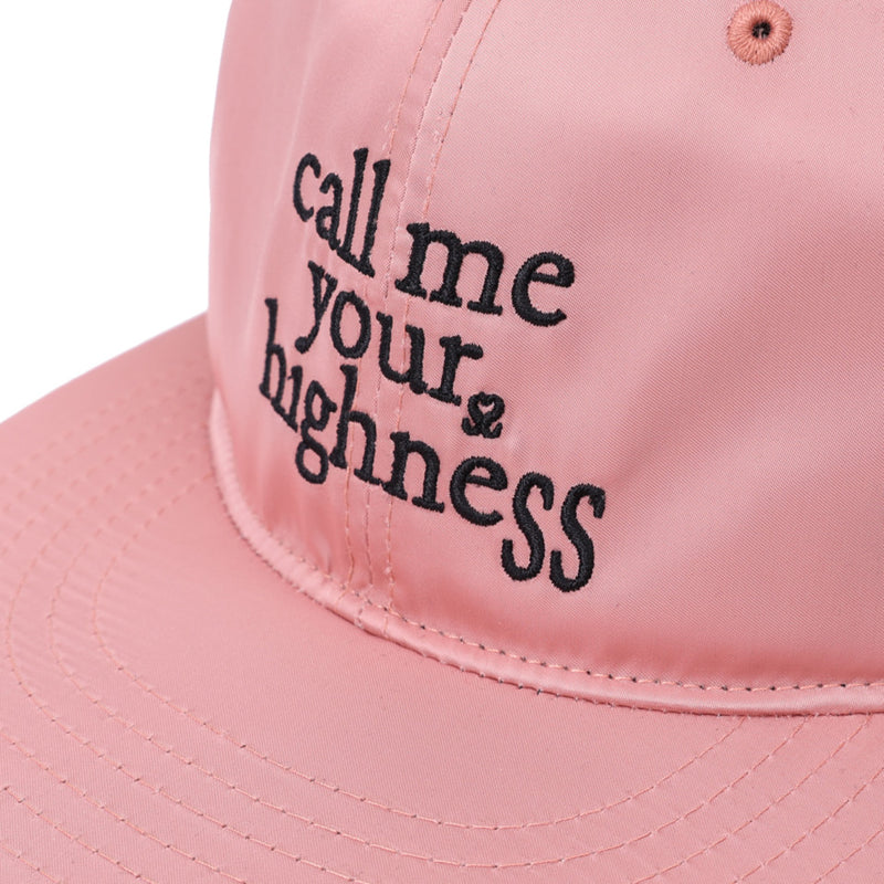 nylon logo cap type 1 - pink
