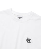 ゴシックセラーEMBロゴ半袖Tシャツ WHITE(CV2EMUT507A)