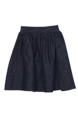 Dolce nonfade natural paper banding shirring summer skirt (2 colors)