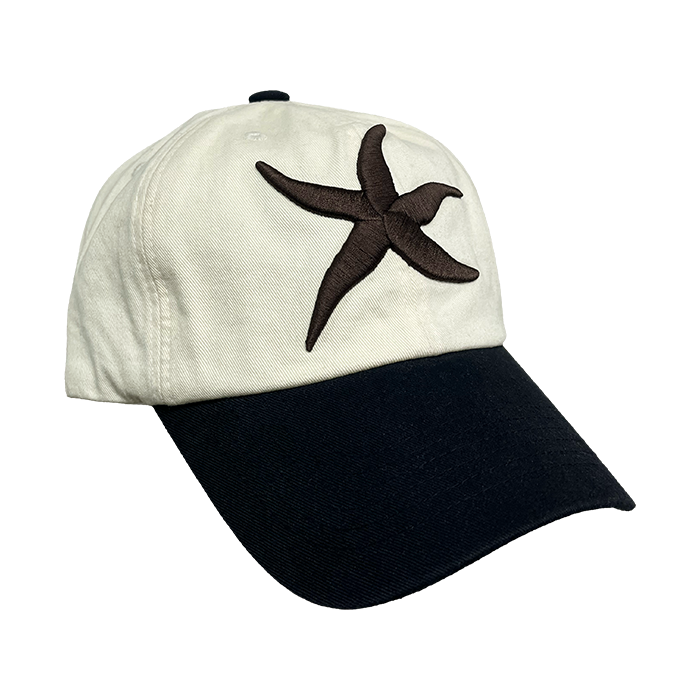 TCM starfish classic cap (ivory/black)