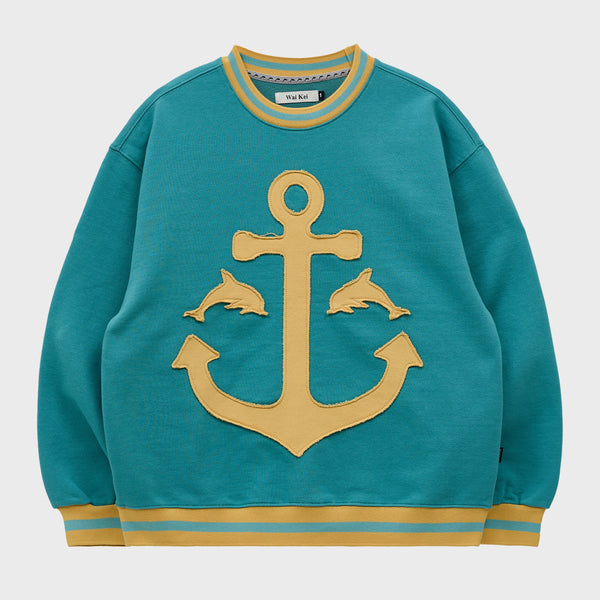 Marine applique vintage sweatshirts