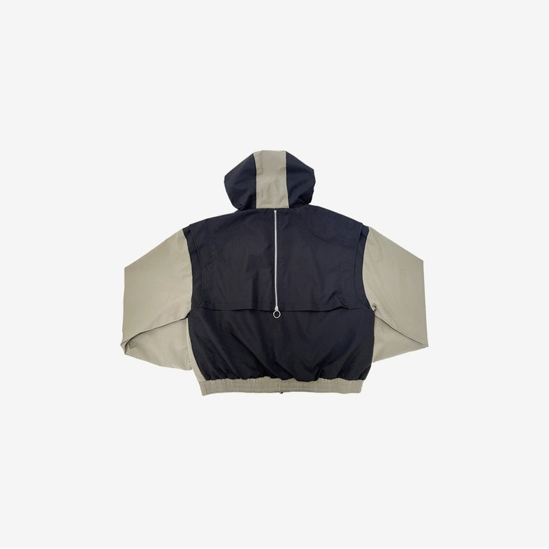 (Unisex) Vteo Round Coloring Hooded Jumper