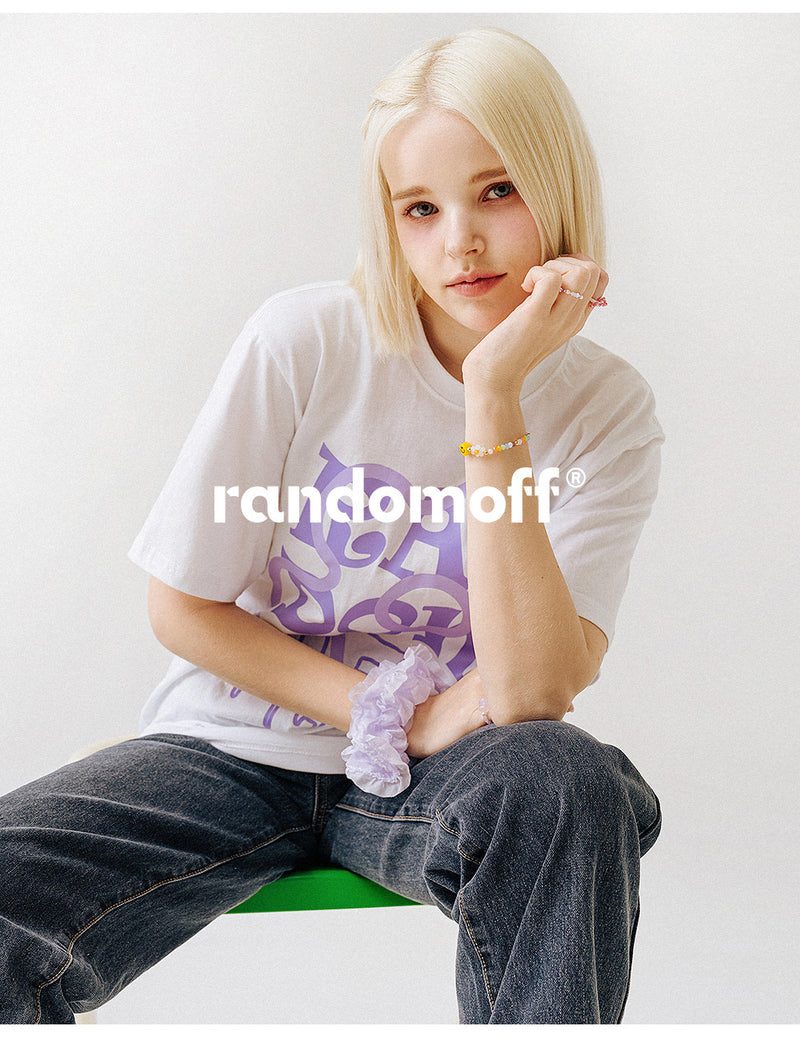 RANDOMOFF FLOWER T-SHIRT [5COLOR]