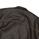 Vintage washing biker jacket (2color)