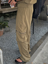 3 TAP Parhen Zip Cargo Banding Pants (2color)
