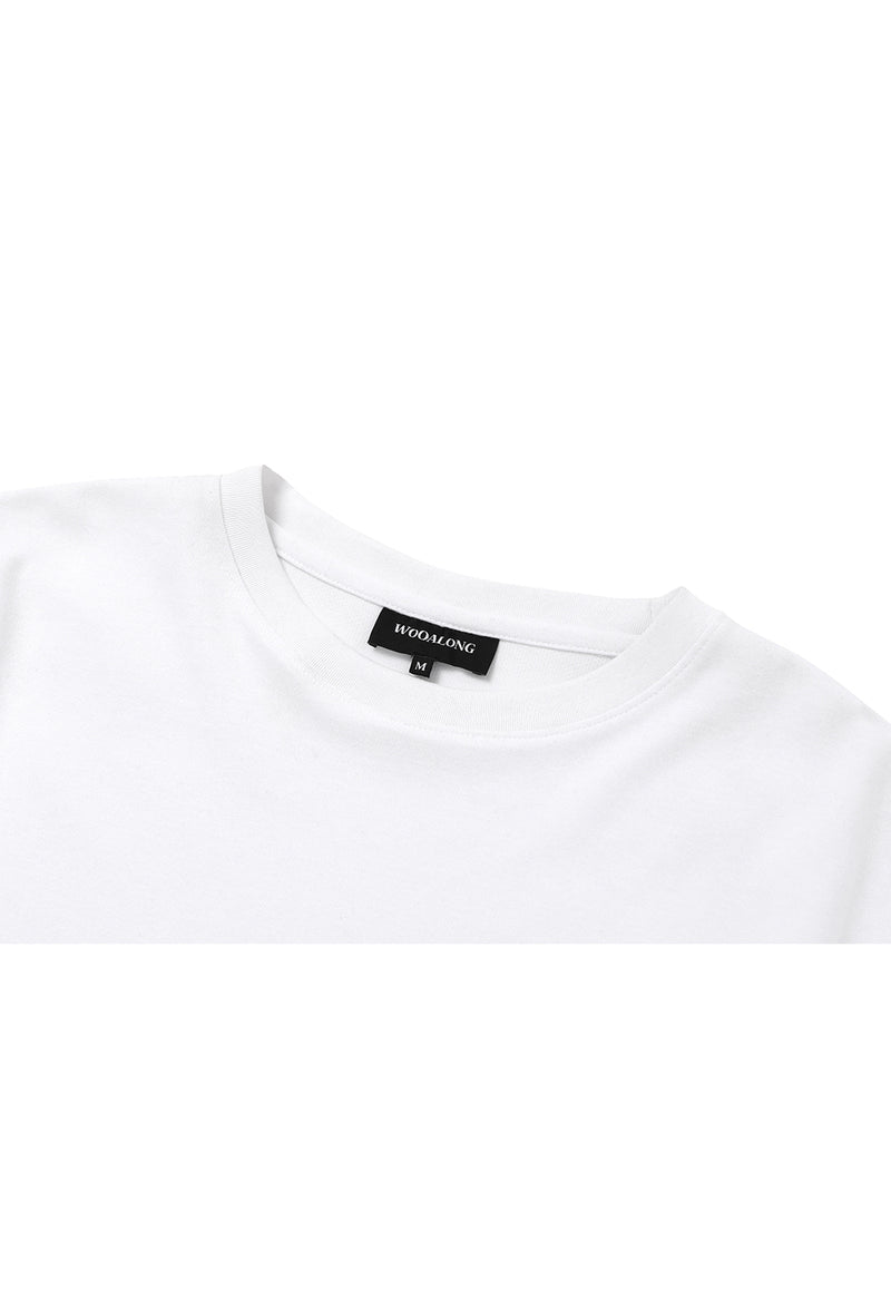 OG Logo over fit T-shirts - WHITE