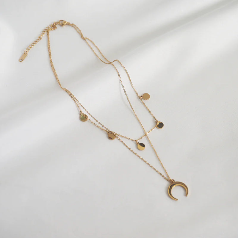 Sidney Double Chain Necklace