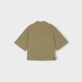 3 TAP Parhen Belt Short Sleeve Shirt (2color)