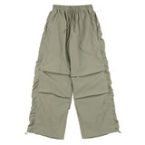 W.Side Shirring String Pants [3color]