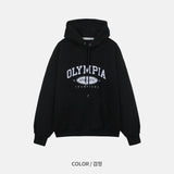 LMN Olympia Embroidery Double Paper Oversized Fit Hooded (6 colors)