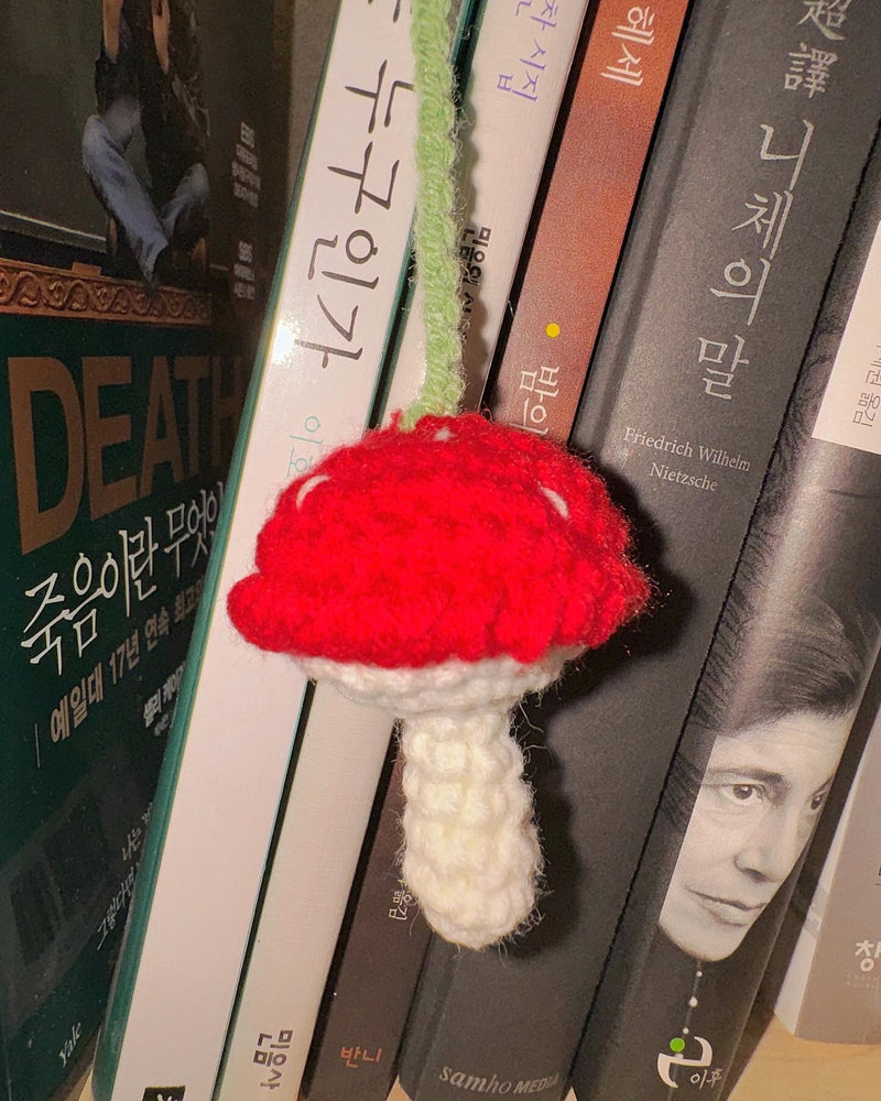 Mushroom bookmark