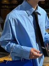 ASCLO Linen Box Fit Shirt (4color)