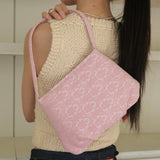 Piana jacquard bag _ pink
