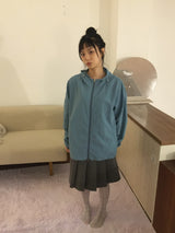 ヘイプリーツミディスカート(2color)