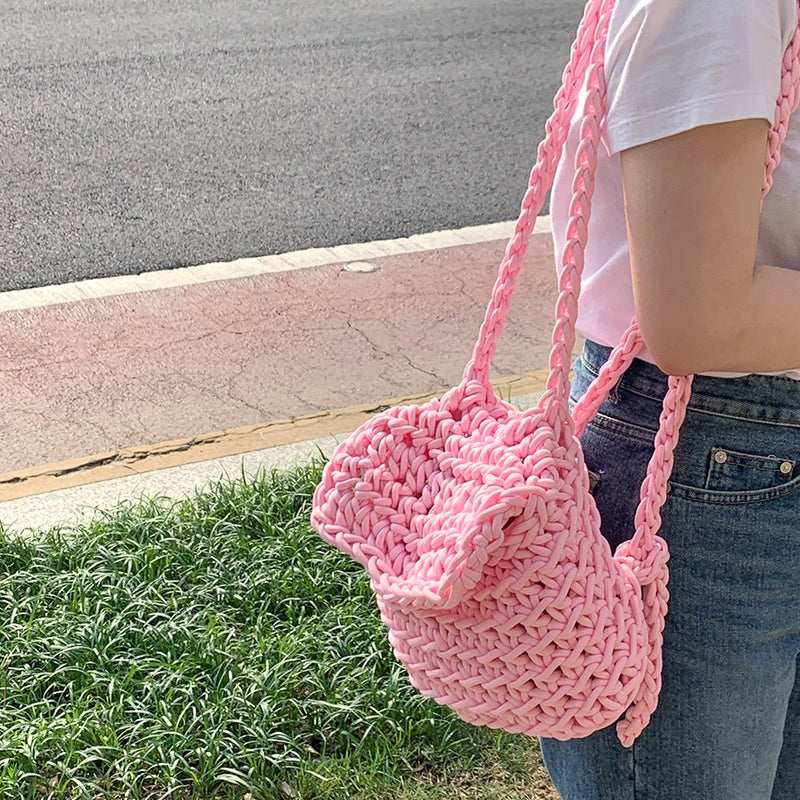 chunky backpack (pink)