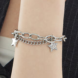 Funky Star Bold Chain Surgical Bracelet