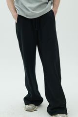 EGO FETCH Wide-leg Sweatpants Edgy Style