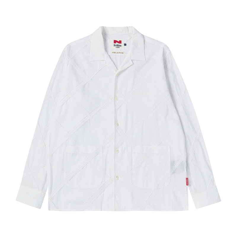 [COLLECTION LINE] N ARCHIVE HAND MADE VINTAGE COTTON JACKET WHITE